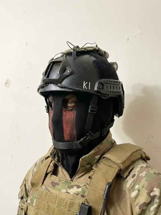 Tactical Mask & Helmet Set — Modern Military Operator Gear for Airsoft & Cosplay | TOTO Workshop