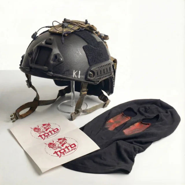 Tactical Mask & Helmet Set — Modern Military Operator Gear for Airsoft & Cosplay | TOTO Workshop