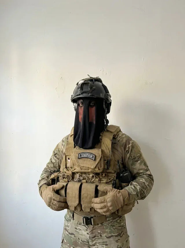 Tactical Mask & Helmet Set — Modern Military Operator Gear for Airsoft & Cosplay | TOTO Workshop