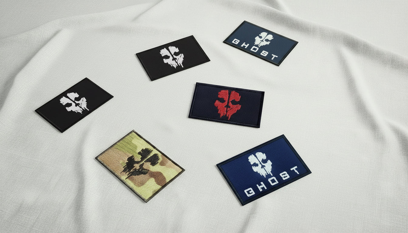 Tactical Skull Patch — Military Operator Style