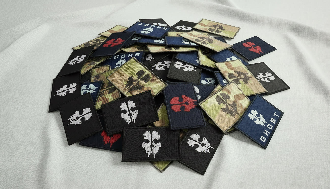 Tactical Skull Patch — Military Operator Style