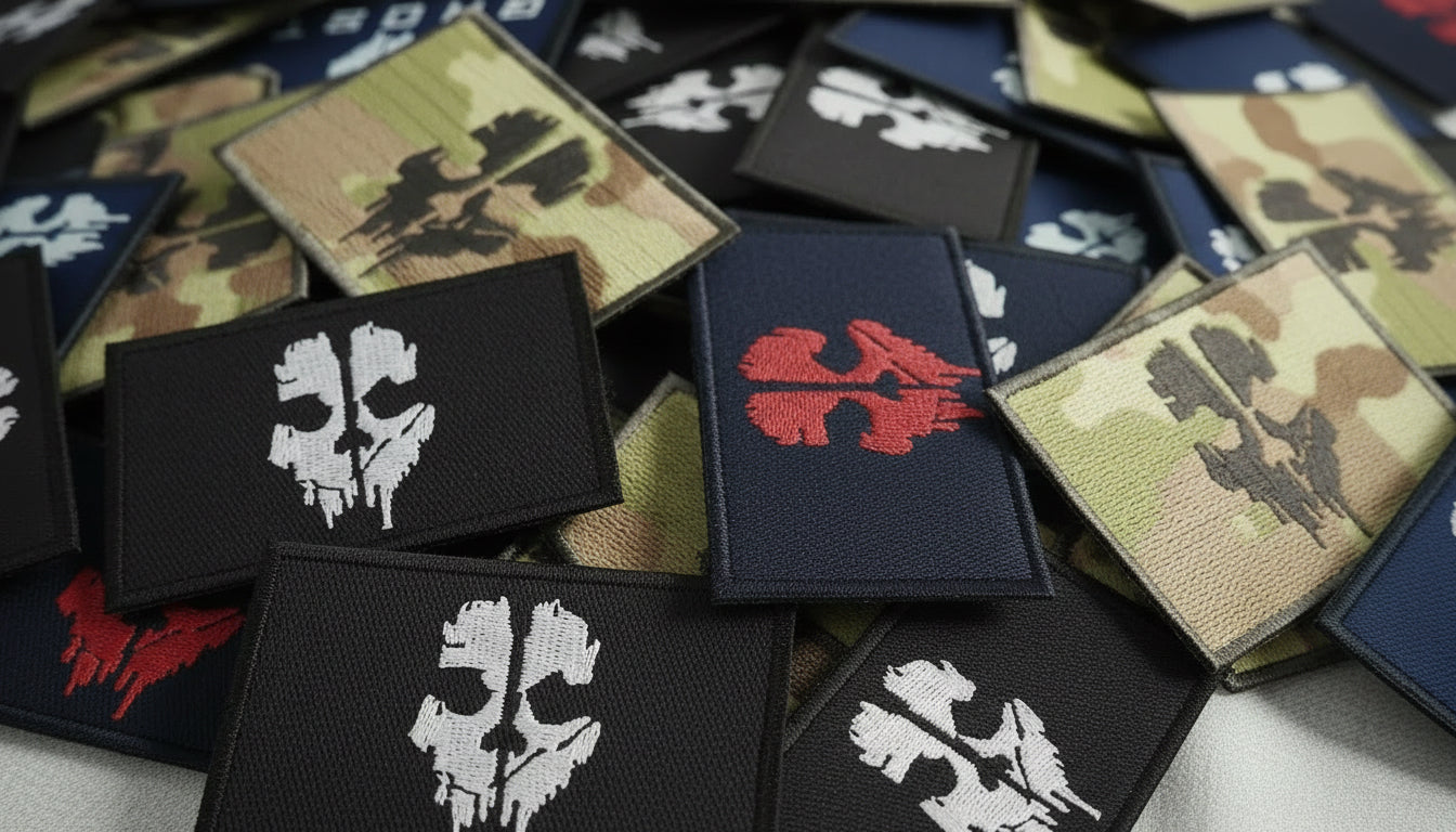 Tactical Skull Patch — Military Operator Style