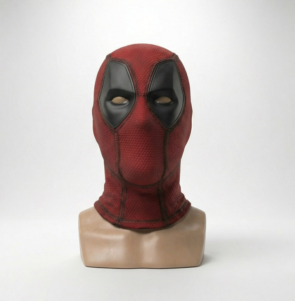 Handmade Mercenary Full Face Mask with Removable Magnetic Lenses | Adult Cosplay & Halloween Mask