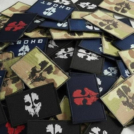 Tactical Skull Patch — Military Operator Style