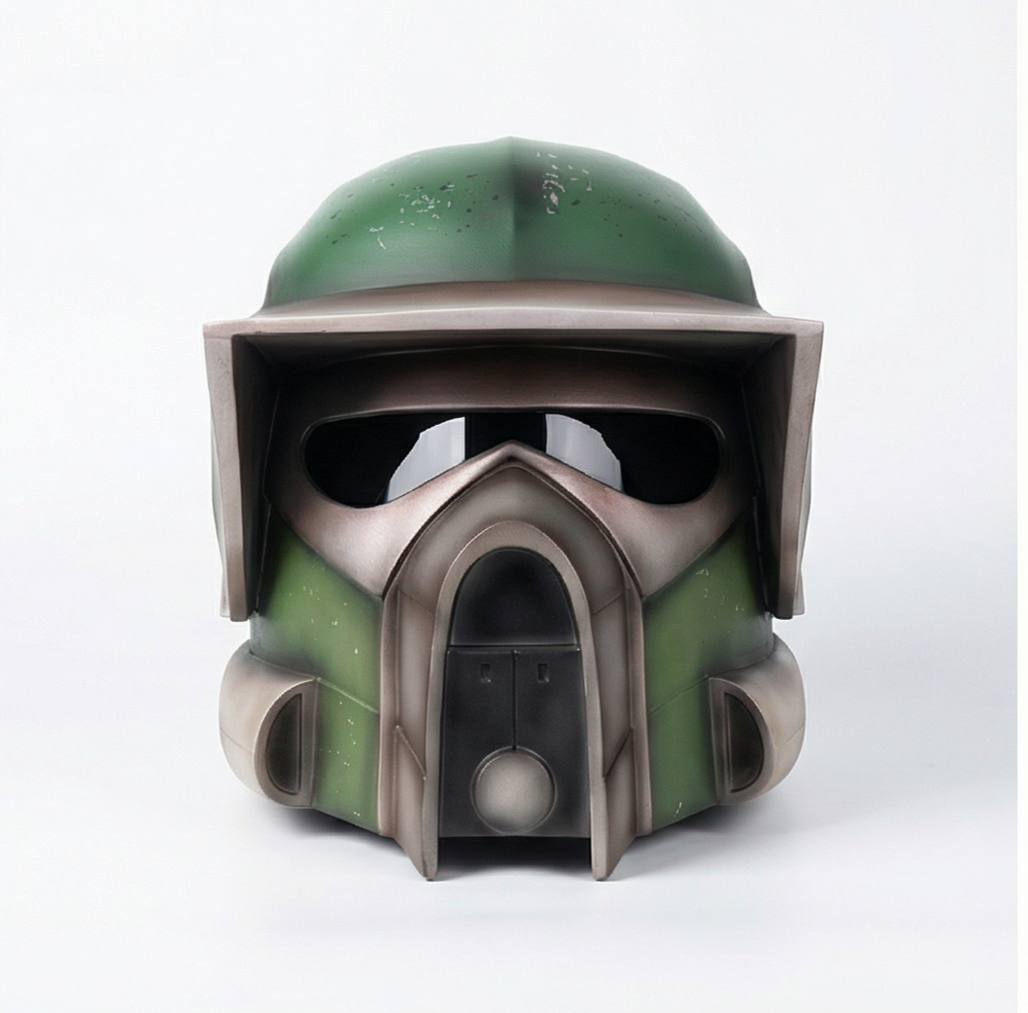Post-Apocalyptic Tactical Helmet Mask – Fallout-Inspired Sci-Fi Armor Design (Cosplay / Display / Prop)